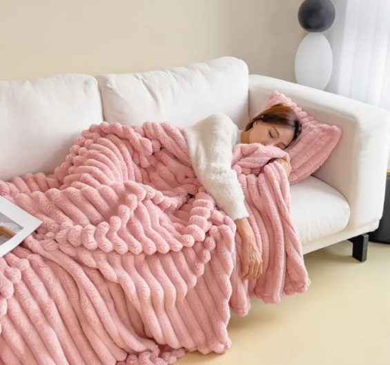 Cloud Velvet Bubble Throw
